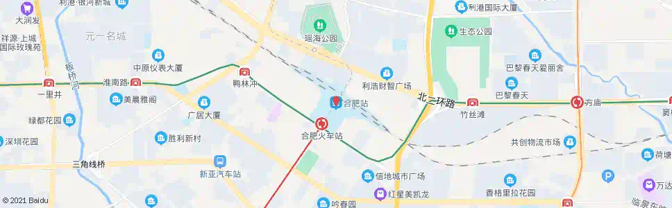 合肥紫薇洞_公交站地图_合肥公交_妙搜公交查询2025