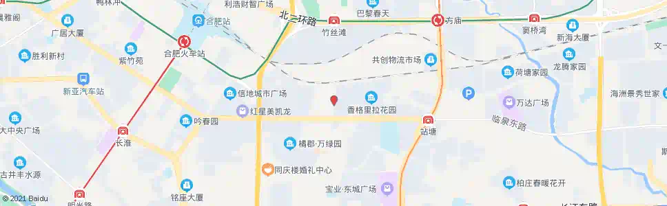 合肥定远路_公交站地图_合肥公交_妙搜公交查询2025