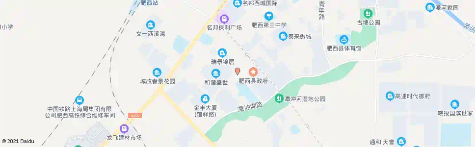 合肥上派中学_公交站地图_合肥公交_妙搜公交查询2025