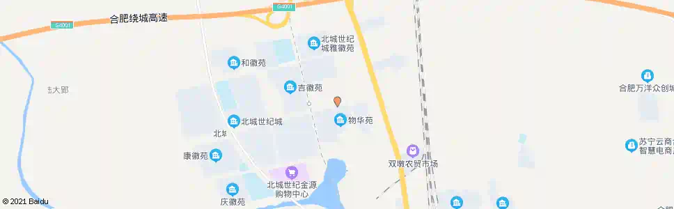 合肥大栗树_公交站地图_合肥公交_妙搜公交查询2025