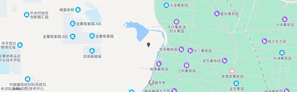 合肥马方村_公交站地图_合肥公交_妙搜公交查询2025