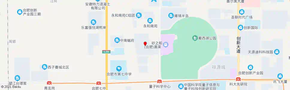合肥金港湾_公交站地图_合肥公交_妙搜公交查询2025