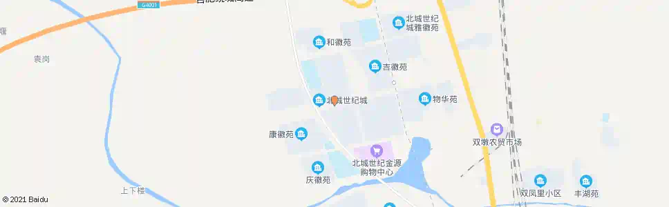 合肥上何岗_公交站地图_合肥公交_妙搜公交查询2025