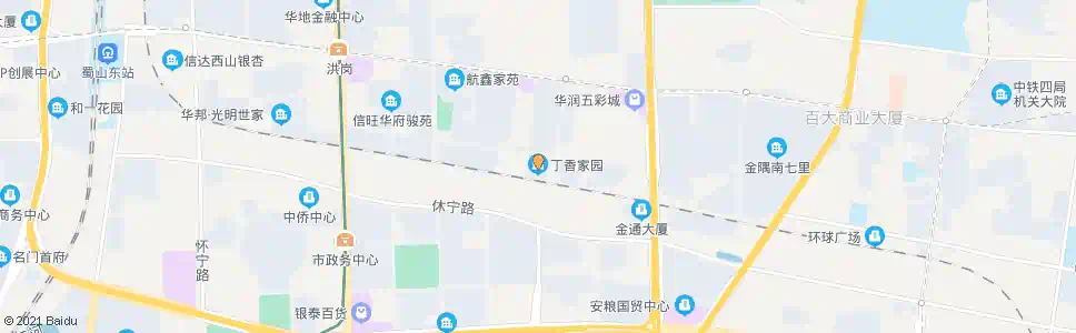 合肥丁香家园_公交站地图_合肥公交_妙搜公交查询2025