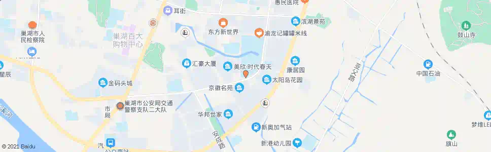 合肥京徽名苑_公交站地图_合肥公交_妙搜公交查询2025