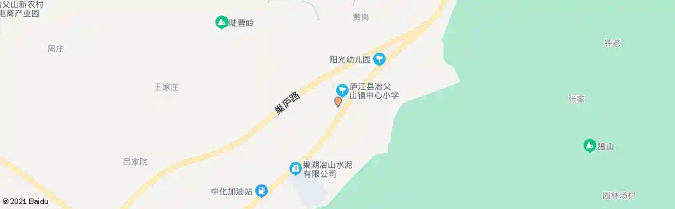 合肥冶山水泥厂_公交站地图_合肥公交_妙搜公交查询2025