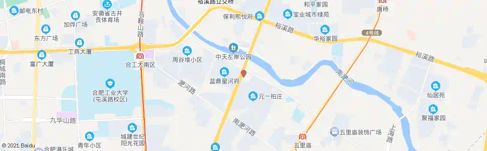 合肥分路口_公交站地图_合肥公交_妙搜公交查询2025