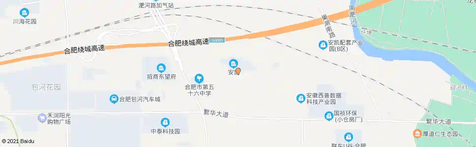合肥安凯集团_公交站地图_合肥公交_妙搜公交查询2025