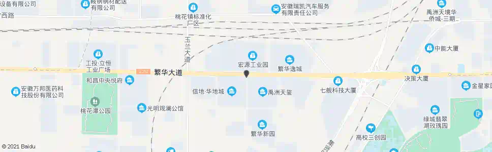 合肥繁祝路口_公交站地图_合肥公交_妙搜公交查询2025
