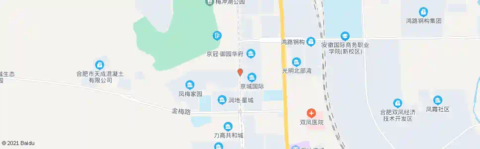 合肥凤梅家园_公交站地图_合肥公交_妙搜公交查询2025