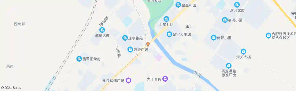 合肥新港路口_公交站地图_合肥公交_妙搜公交查询2025