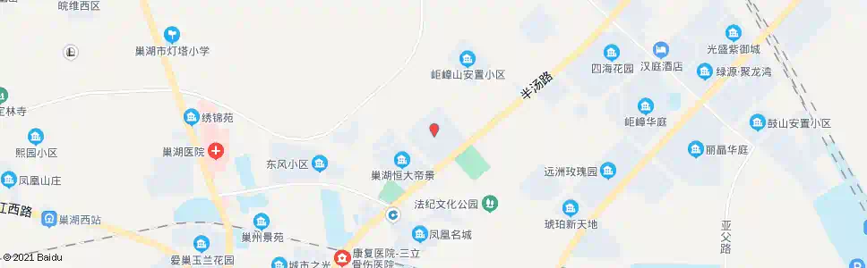 合肥巢湖市政府_公交站地图_合肥公交_妙搜公交查询2025