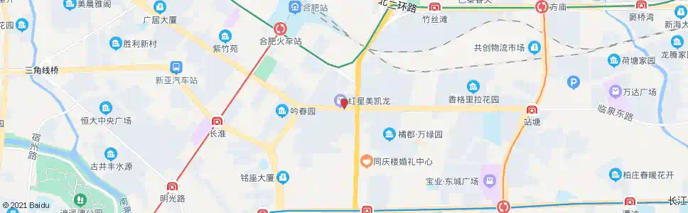 合肥凌湾_公交站地图_合肥公交_妙搜公交查询2025