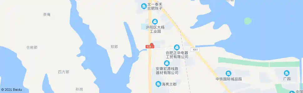 合肥老郑郢_公交站地图_合肥公交_妙搜公交查询2025
