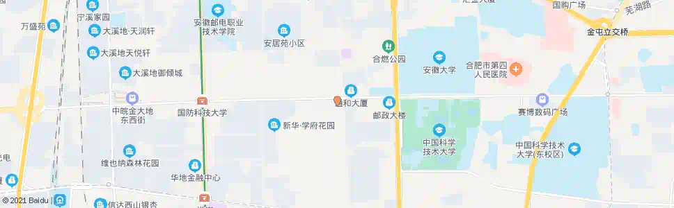 合肥陆军军官学院_公交站地图_合肥公交_妙搜公交查询2025
