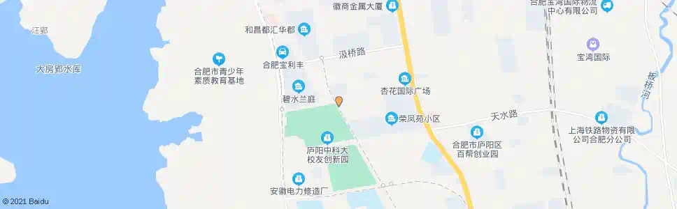 合肥灵荷路口_公交站地图_合肥公交_妙搜公交查询2025