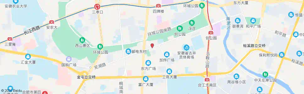 合肥大钟楼东_公交站地图_合肥公交_妙搜公交查询2025