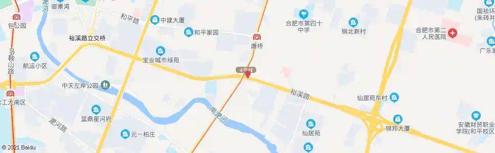 合肥螺丝岗_公交站地图_合肥公交_妙搜公交查询2025