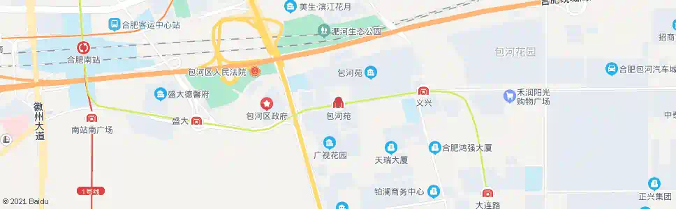 合肥包河苑_公交站地图_合肥公交_妙搜公交查询2025