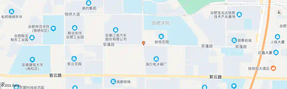 合肥邬郢_公交站地图_合肥公交_妙搜公交查询2025