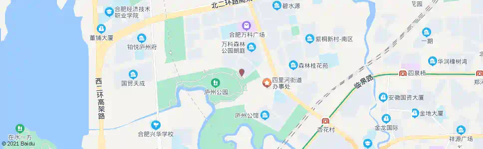 合肥万科森林公园_公交站地图_合肥公交_妙搜公交查询2025