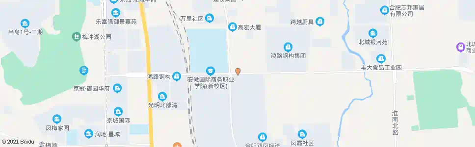 合肥戴店(商务学院)_公交站地图_合肥公交_妙搜公交查询2025