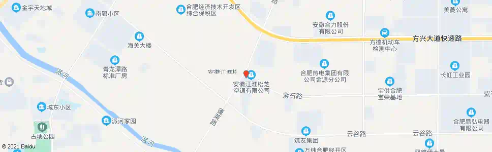 合肥蓬紫路口_公交站地图_合肥公交_妙搜公交查询2025