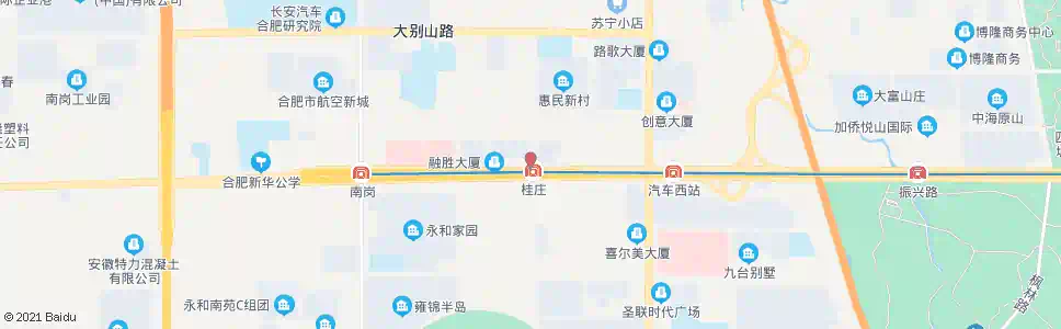 合肥石莲北路站_公交站地图_合肥公交_妙搜公交查询2025