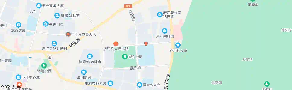 合肥庐江中学北门_公交站地图_合肥公交_妙搜公交查询2025