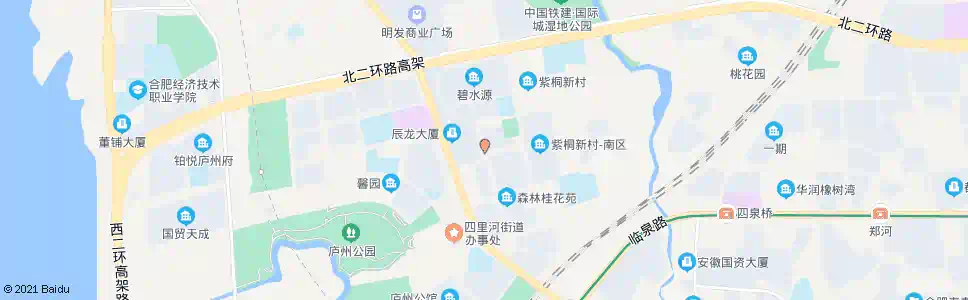 合肥安然绿洲花园_公交站地图_合肥公交_妙搜公交查询2025