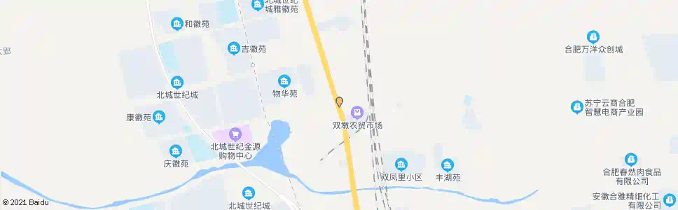 合肥双墩_公交站地图_合肥公交_妙搜公交查询2025