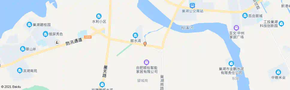 合肥裕溪桥_公交站地图_合肥公交_妙搜公交查询2025