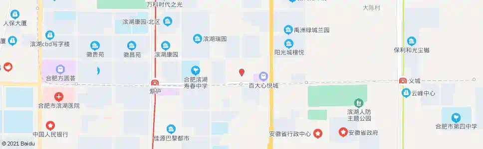 合肥高速时代城_公交站地图_合肥公交_妙搜公交查询2025