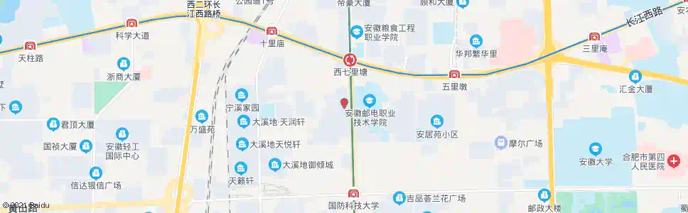 合肥潜龙山庄_公交站地图_合肥公交_妙搜公交查询2025