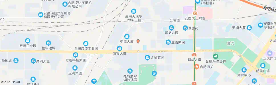 合肥云外路_公交站地图_合肥公交_妙搜公交查询2025