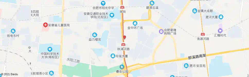 合肥晓珠_公交站地图_合肥公交_妙搜公交查询2025