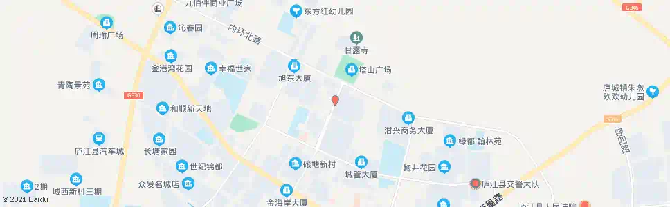 合肥越城花园_公交站地图_合肥公交_妙搜公交查询2025