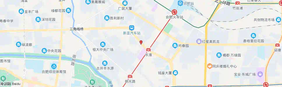 合肥胜利路立交桥_公交站地图_合肥公交_妙搜公交查询2025