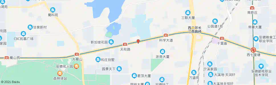 合肥中国通用院_公交站地图_合肥公交_妙搜公交查询2025