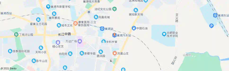 合肥巢湖汽车站_公交站地图_合肥公交_妙搜公交查询2025