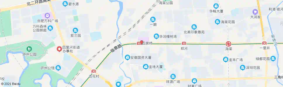 合肥李洼_公交站地图_合肥公交_妙搜公交查询2025