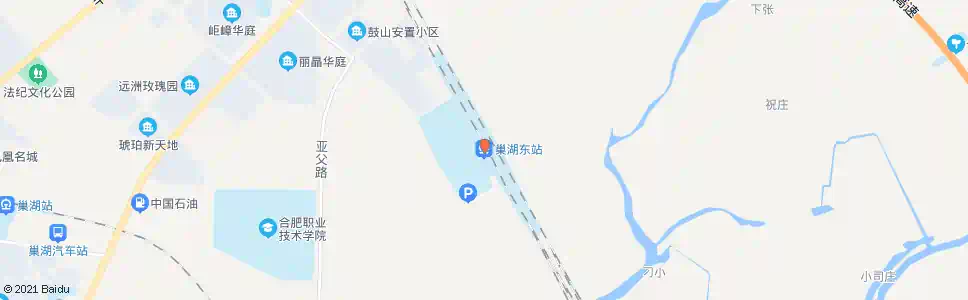 合肥巢湖东站_公交站地图_合肥公交_妙搜公交查询2025
