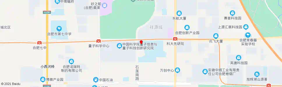 合肥中科大先研院_公交站地图_合肥公交_妙搜公交查询2025
