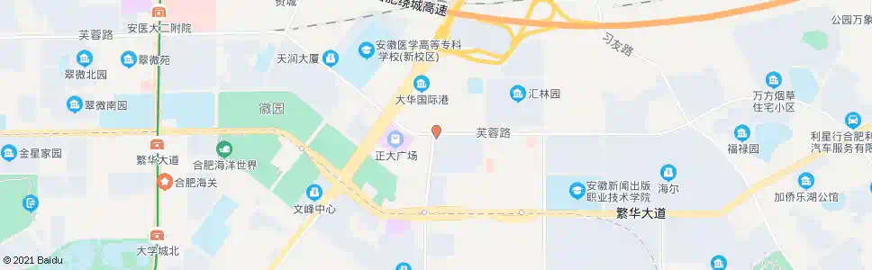 合肥芙莲站_公交站地图_合肥公交_妙搜公交查询2025