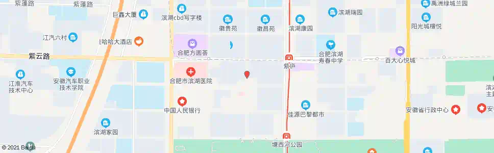 合肥观湖苑_公交站地图_合肥公交_妙搜公交查询2025