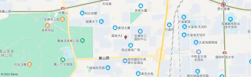 合肥国祯大厦_公交站地图_合肥公交_妙搜公交查询2025