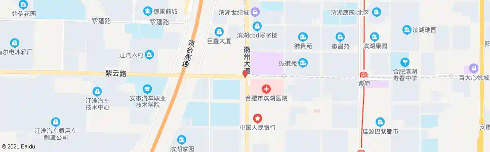 合肥滨湖世纪城_公交站地图_合肥公交_妙搜公交查询2025