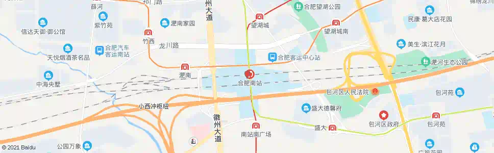 合肥南门换车中心_公交站地图_合肥公交_妙搜公交查询2025