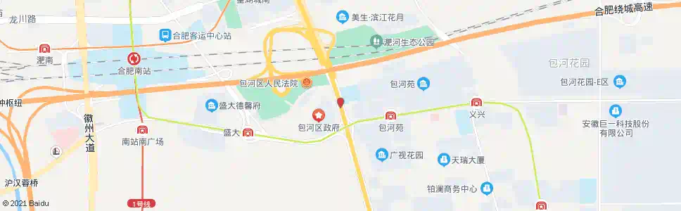 合肥包河区政府_公交站地图_合肥公交_妙搜公交查询2025