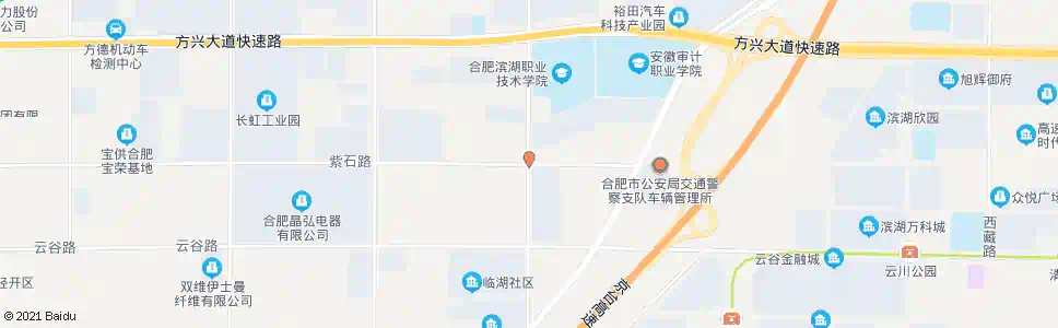 合肥始紫路口_公交站地图_合肥公交_妙搜公交查询2025